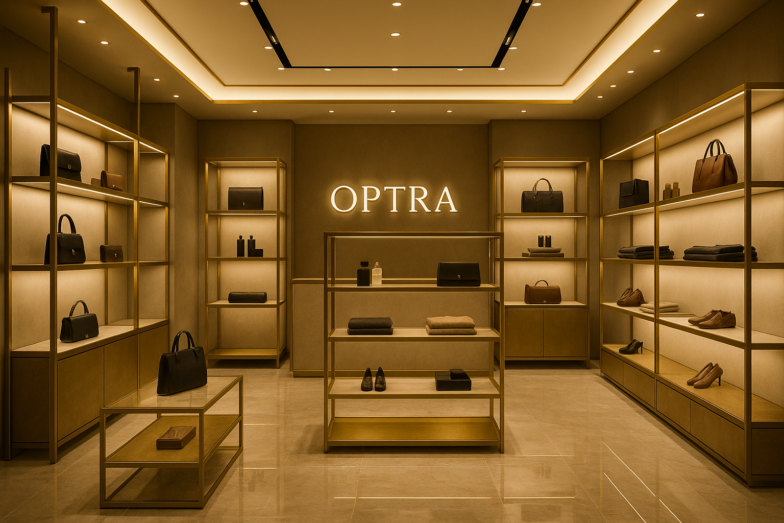 optra shop with luxury